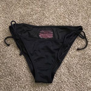 Victorias Secret black bottoms "the teeny bikini"